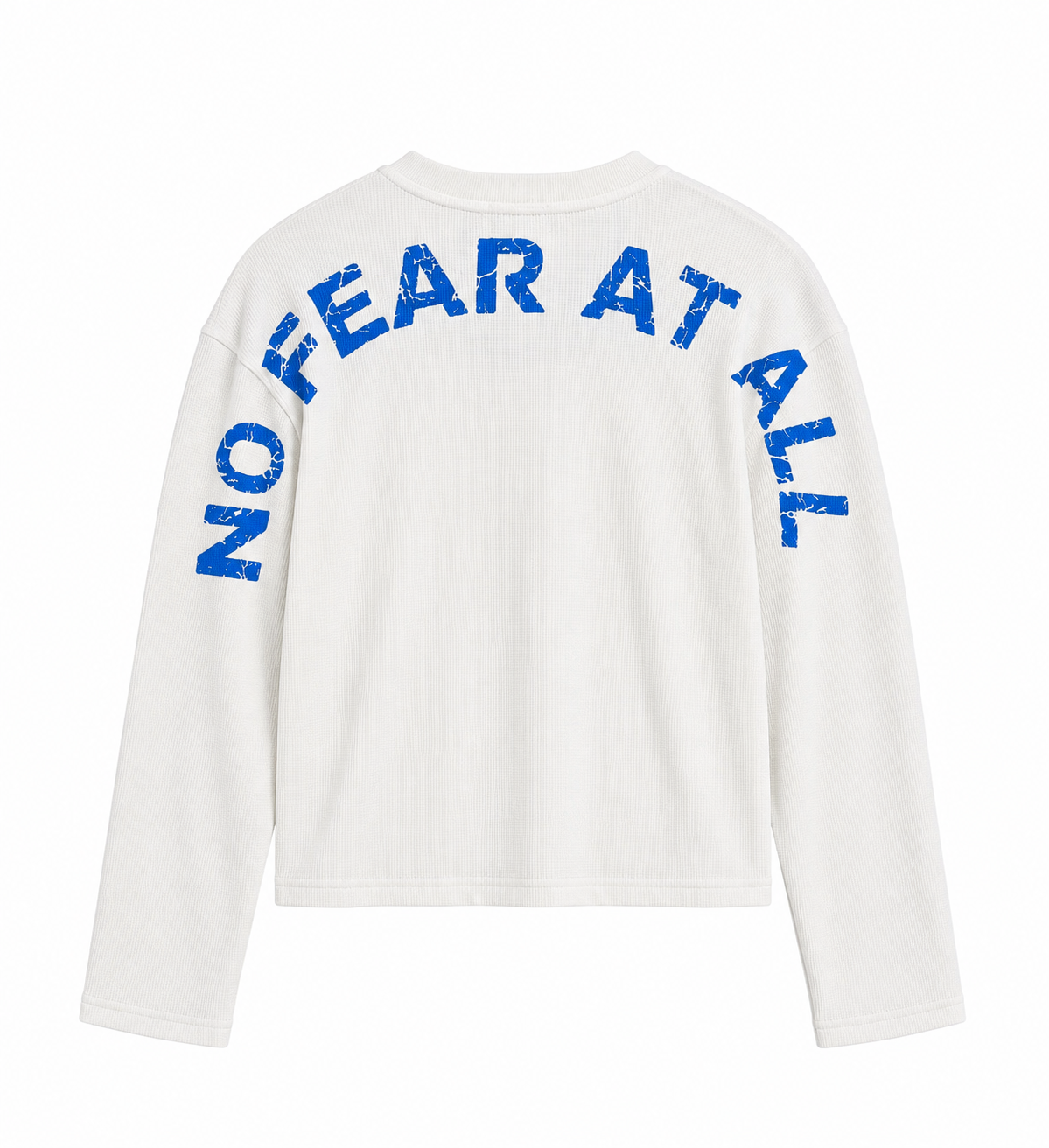 "No Fear At All" Waffle Tee- Combo