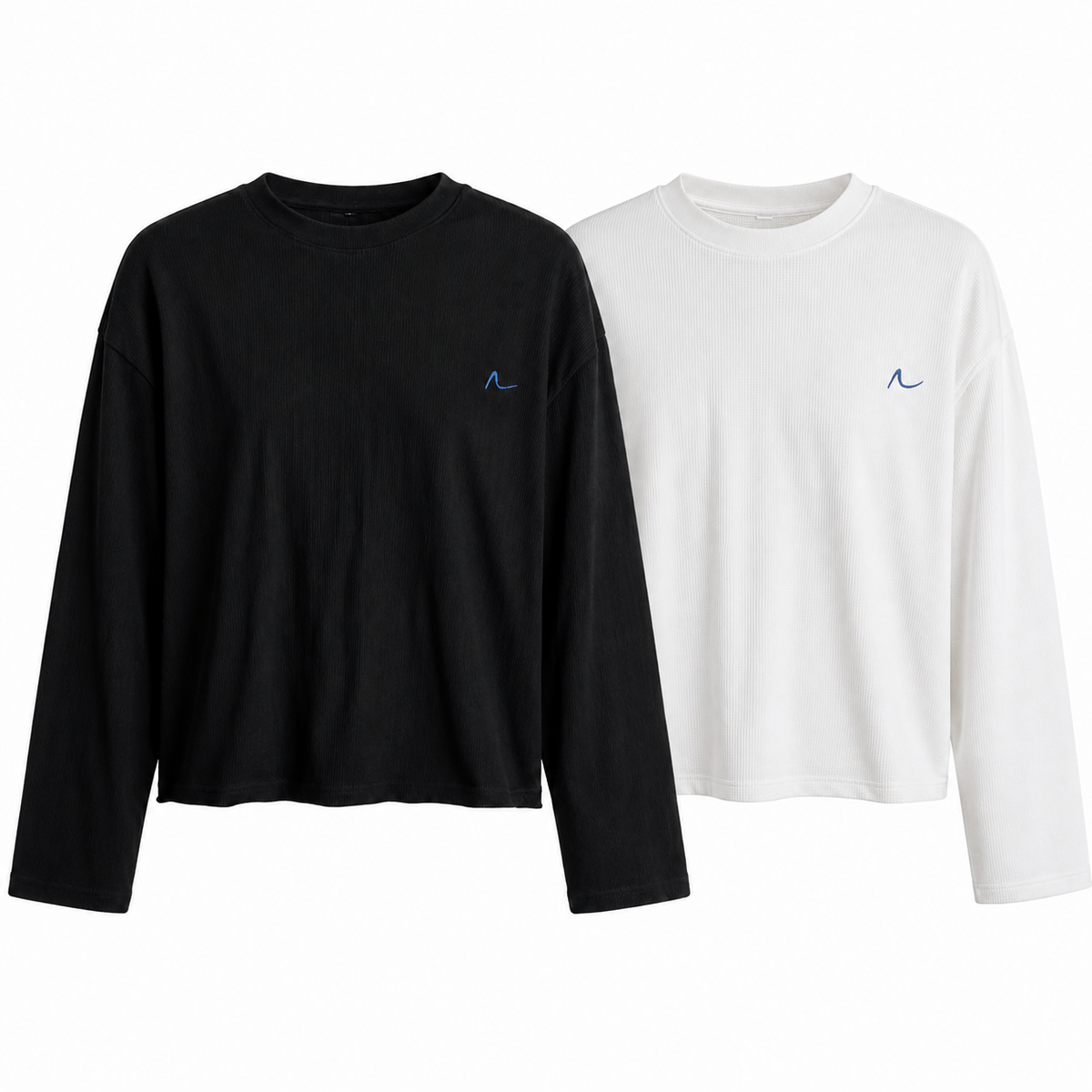 "No Fear At All" Waffle Tee- Combo