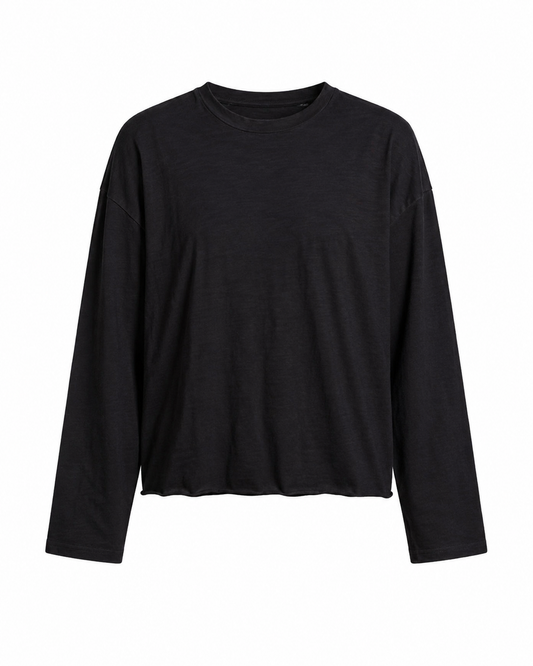 Slub- Black