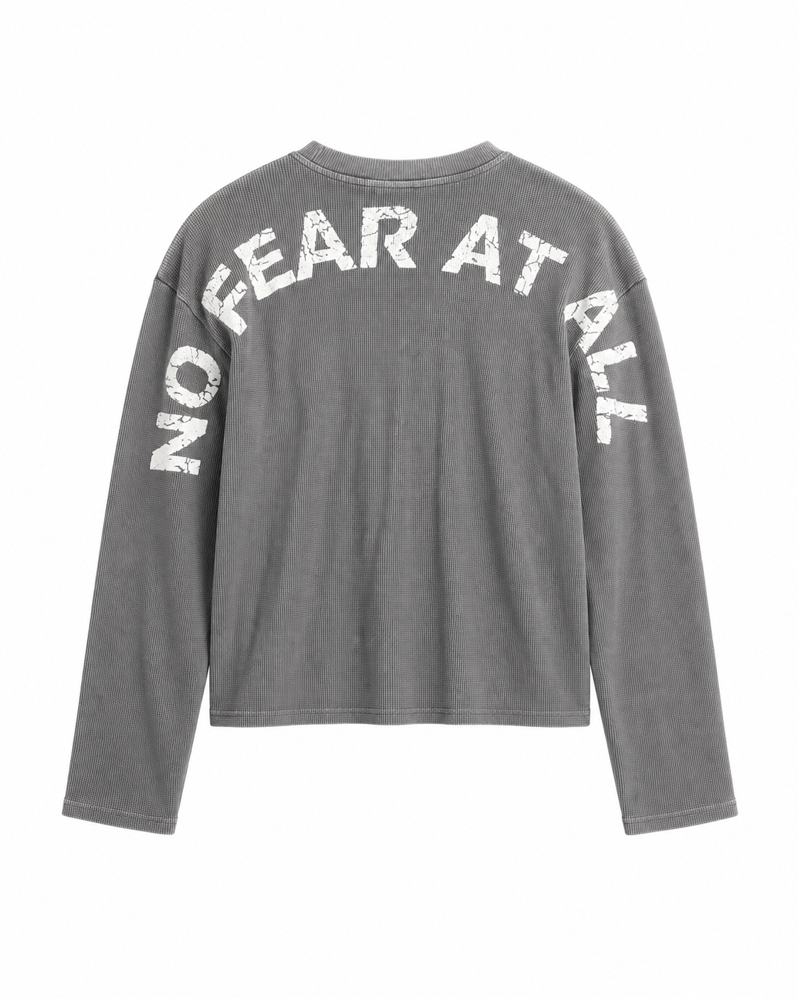 "No Fear At All" Waffle Tee- Combo