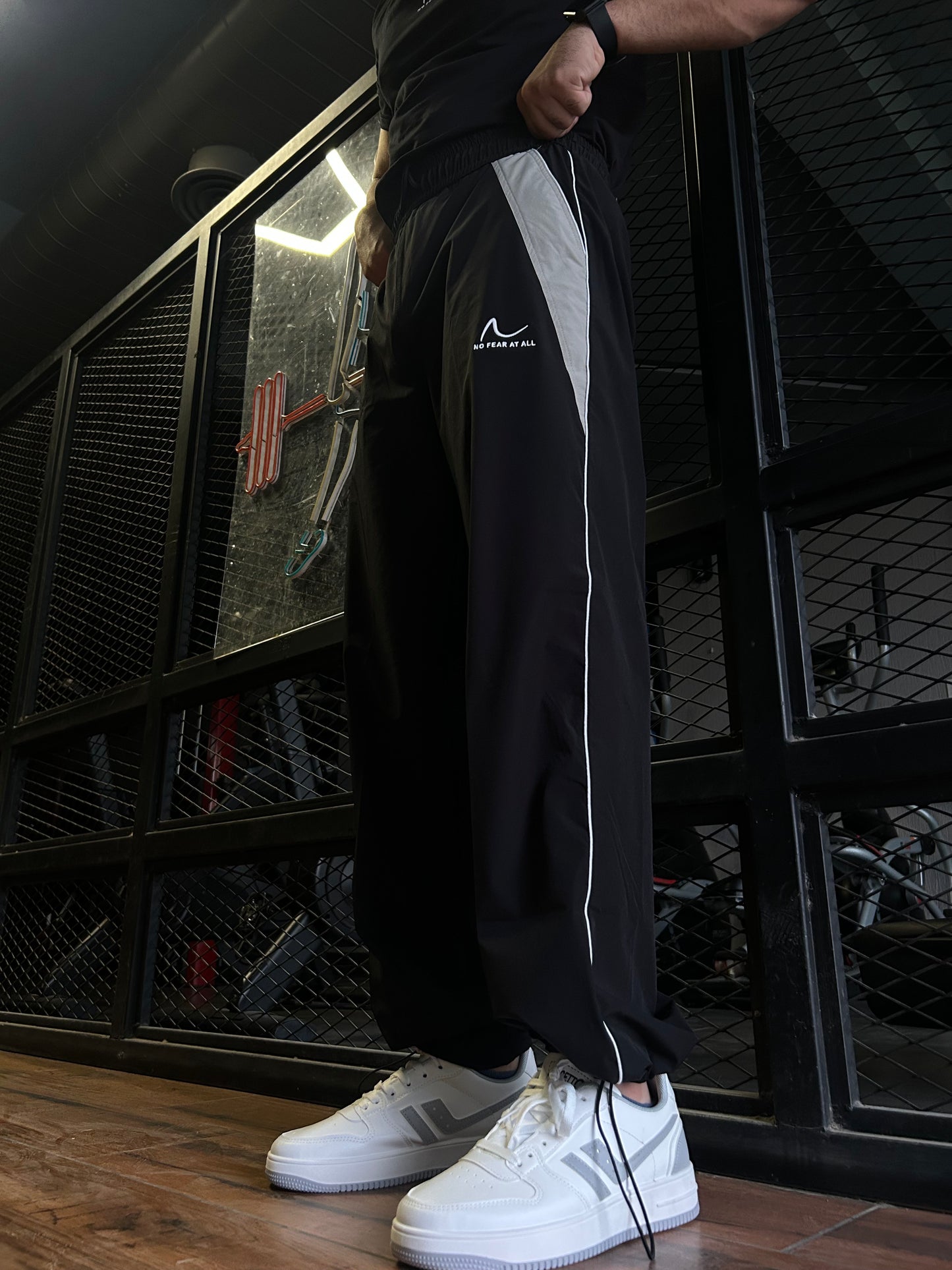 Adjustable Black Jogger