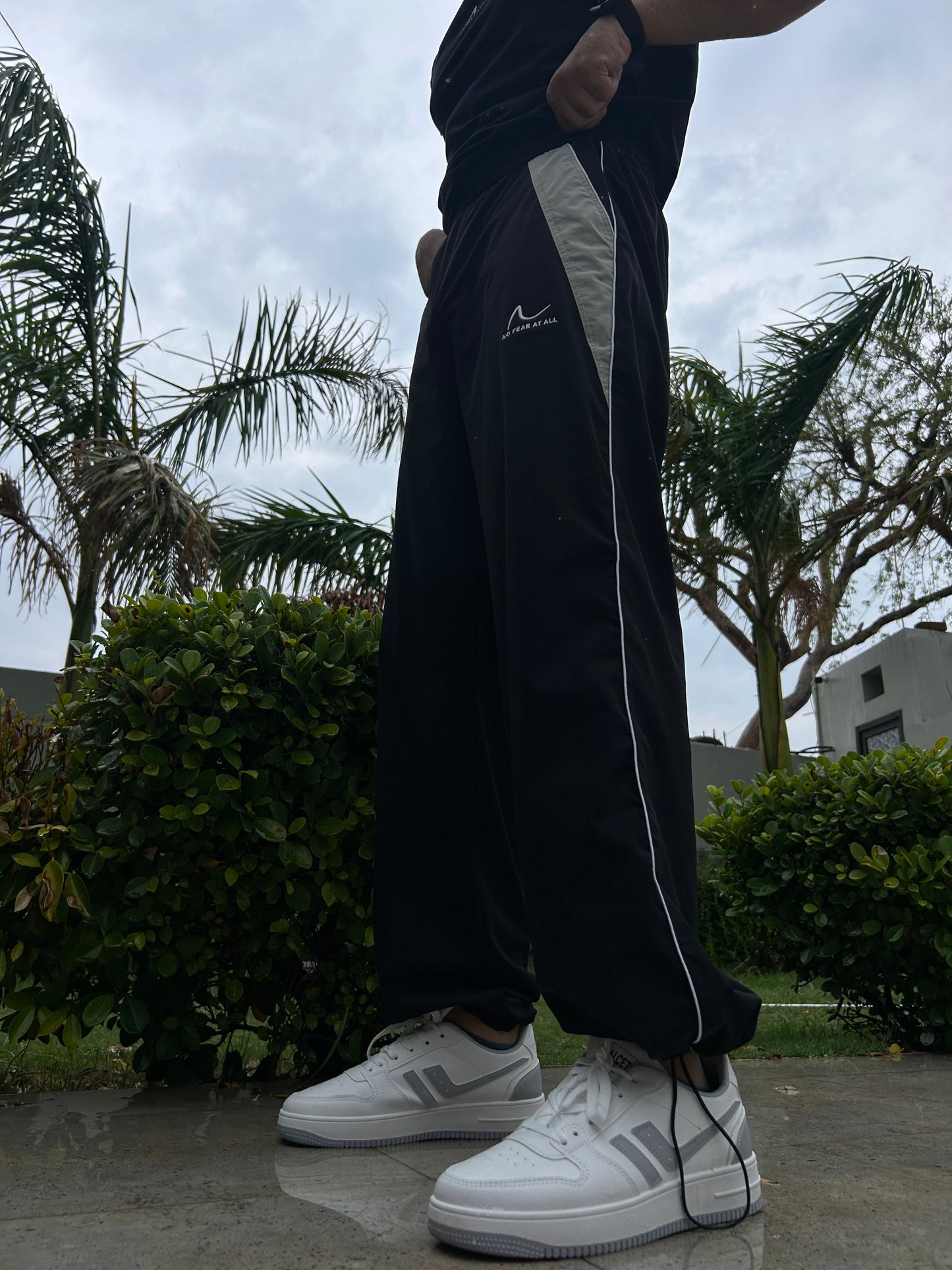 Adjustable Black Jogger