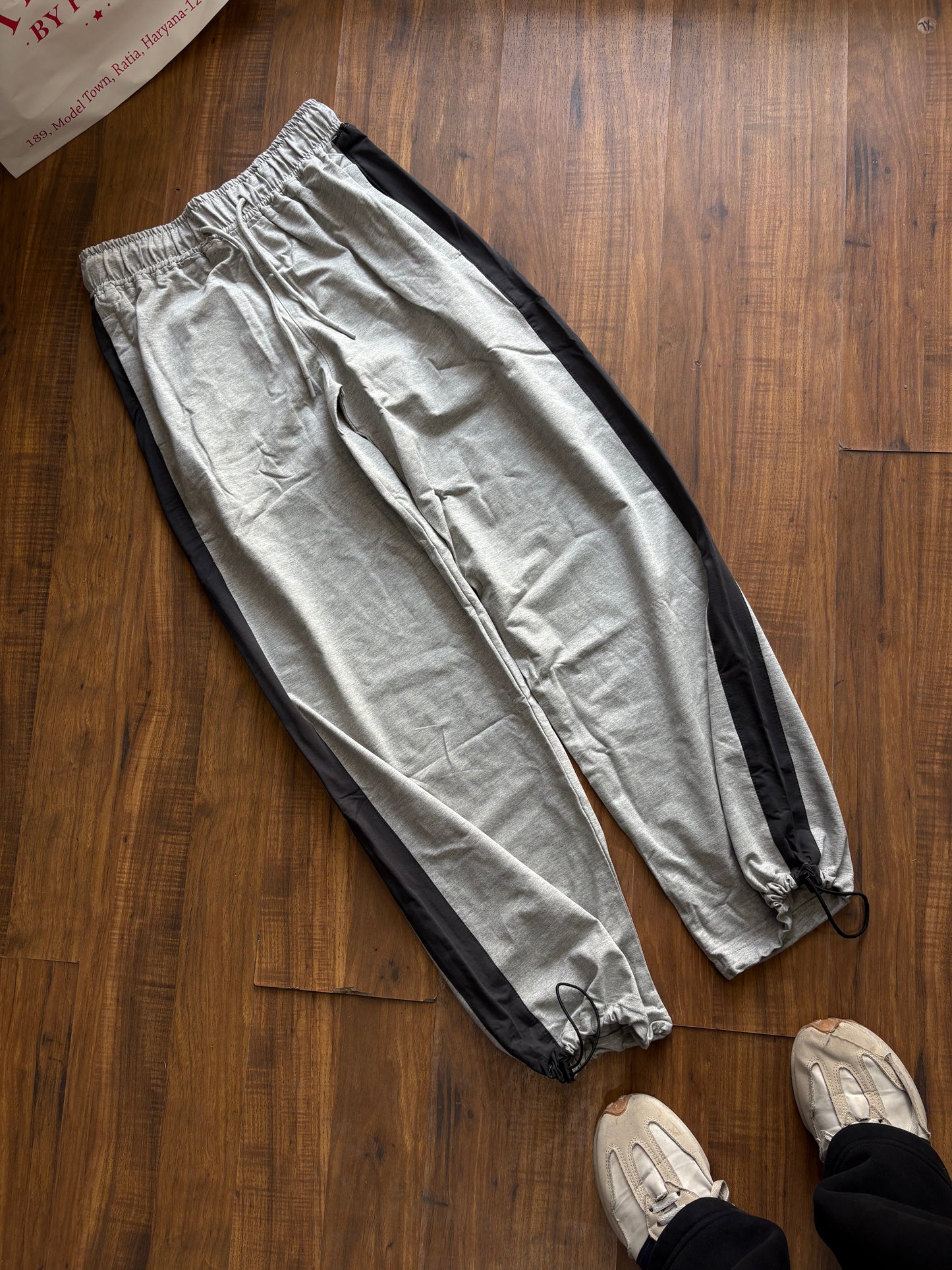 Gray Horizon Cotton Trouser