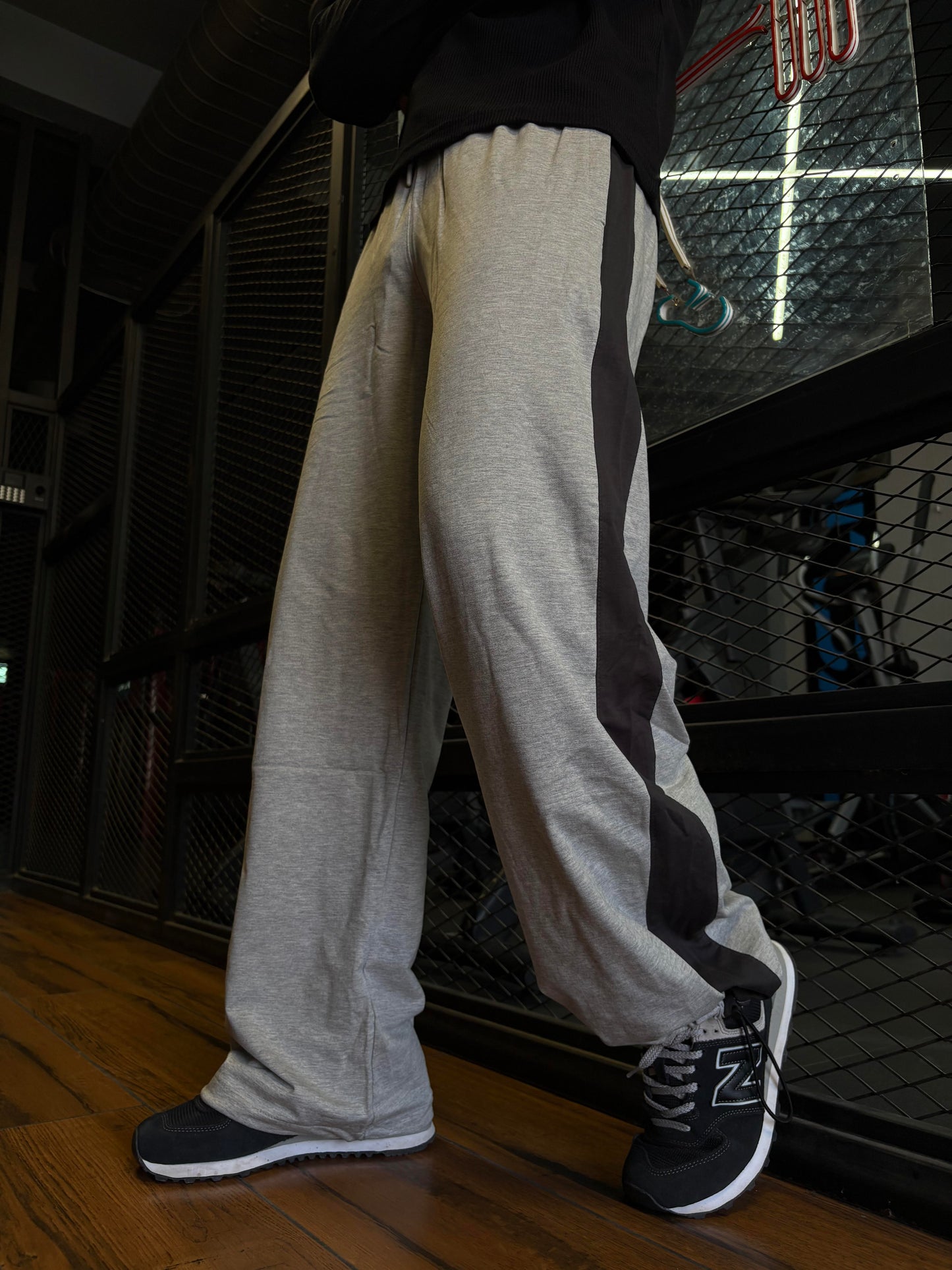 Gray Horizon Cotton Trouser